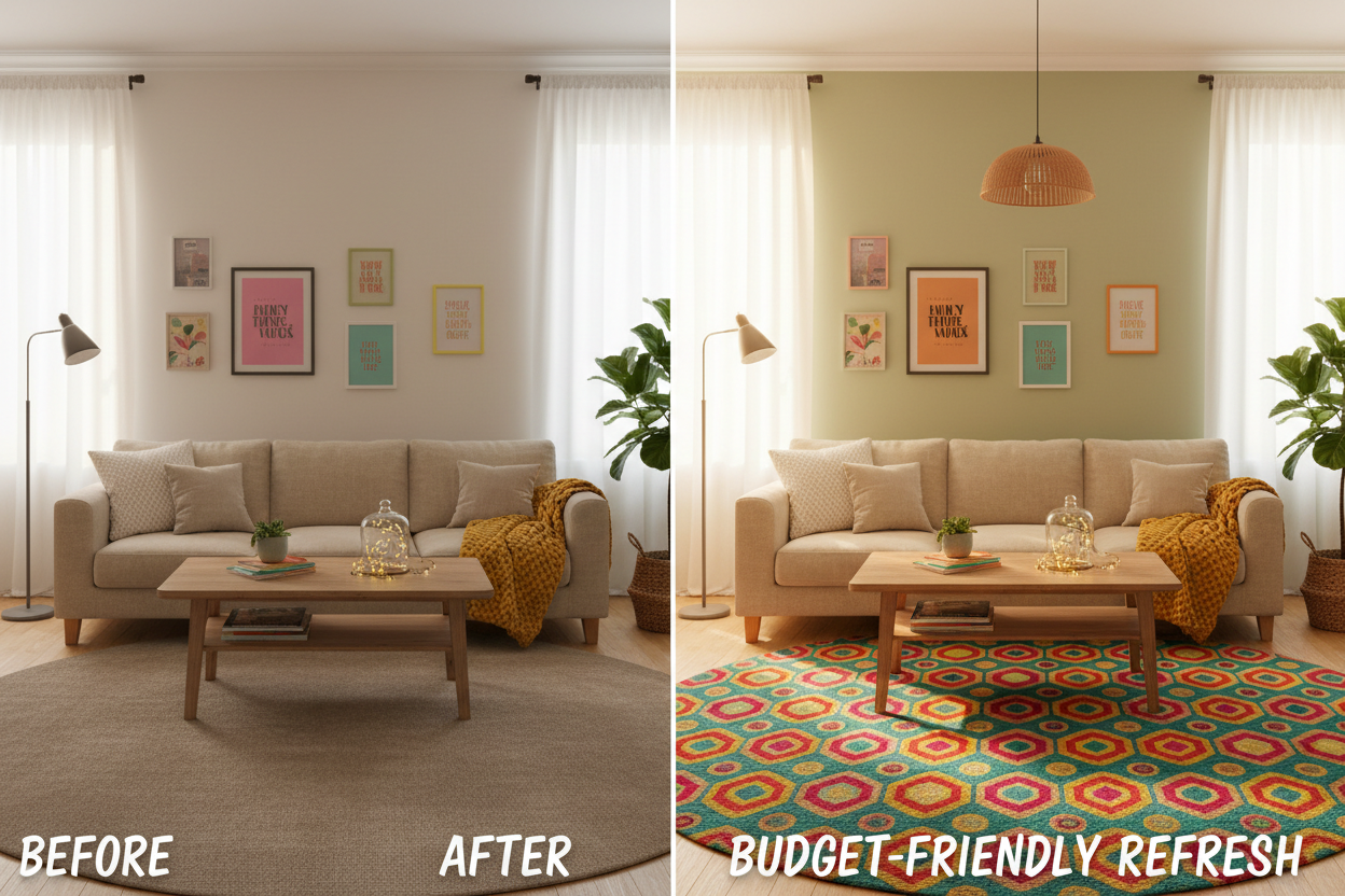 How to Refresh Your Home Decor on a Budget with an Area Rug