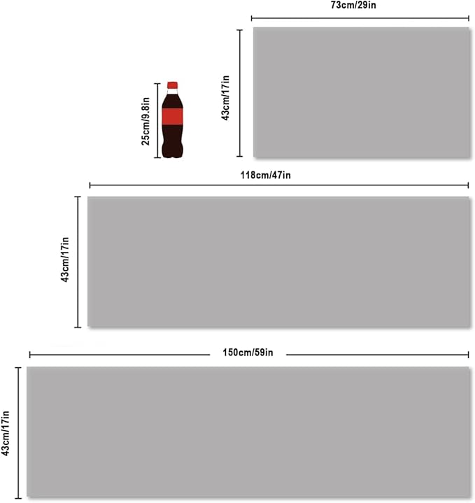 Artoid Mode Washable Kitchen Rugs and Mats Doormat Non Skid, Absorbent Rugs for Kitchen Floor Door Mat Front of Sink Hallway 17x29 Inch