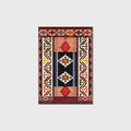 Vintage Boho Area Rugs Multicolor Ethnic Style Geometric Splicing Carpets Bedroom Living Room Kitchen Floor Mats Indoor Outdoor Non-Shedding Runner Rug Home Décor Carpet 4' X 6.5'