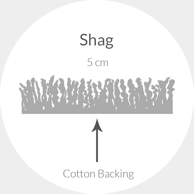 SAFAVIEH Dallas Shag Collection Accent Rug - 3' x 5', Dark Grey & Ivory, Trellis Design, Non-Shedding & Easy Care, 1.5-inch Thick Ideal for High Traffic Areas in Foyer, Living Room, Bedroom (SGD257A)