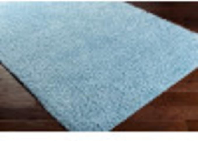 Artistic Weavers Solid Plush Blissful Shag Area Rug, 7'10" x 10', Pale Blue