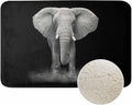 Elephant Bath Mat for Bathroom Bath Rugs Door Mat Non Slip Rubber Backed Bathroom Floor Mat for Bathtub Sink Shower 16"X24"