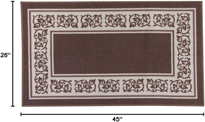 Floral Border Rug