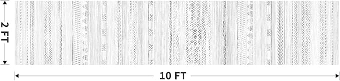 2x10 Runner Rug Machine Washable Non Slip Area Rug Distressed Neutral Moroccan Boho Rug Ultra Soft Floor Runners for Hallways for Entryway Laundry Room Kitchen, Grey