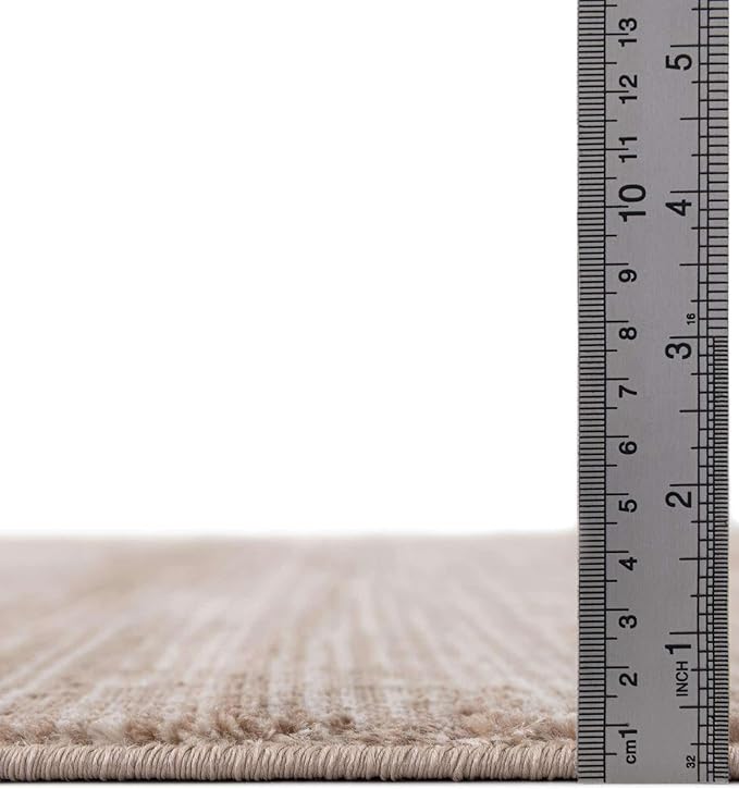 Unique Loom Finsbury Collection Area Rug - Kate (5' 3" x 8' Rectangle, Beige/ Ivory)