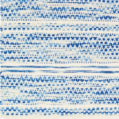Mark&Day Wool Rugs, 8x10 Marie Global Dark Blue Area Rug, Blue Beige Carpet for Living Room, Bedroom or Kitchen (8' x 10')