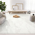 Abani Nomad Cream Area Rug 2' 6'' x 8' for Living Room, Bedroom - Abstract Pattern - Durable & Easy to Clean