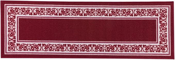 Floral Border Rug