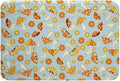Erosebridal Hippie Mushroom Bath Rugs Kids Cute Groovy Floral Bathroom Mats Boho Retro 70s Theme Decor Bath Carpets 20x32 Bohemian Kawaii Floor Mats Girls Flower Bathroom Rugs