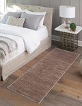 Unique Loom Finsbury Collection Area Rug - Kate (2' x 8' Runner, Brown)