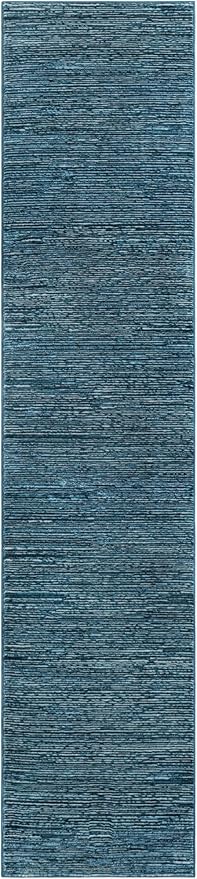 Unique Loom Finsbury Collection Area Rug - Kate (2' 7" x 12' Runner, Blue)