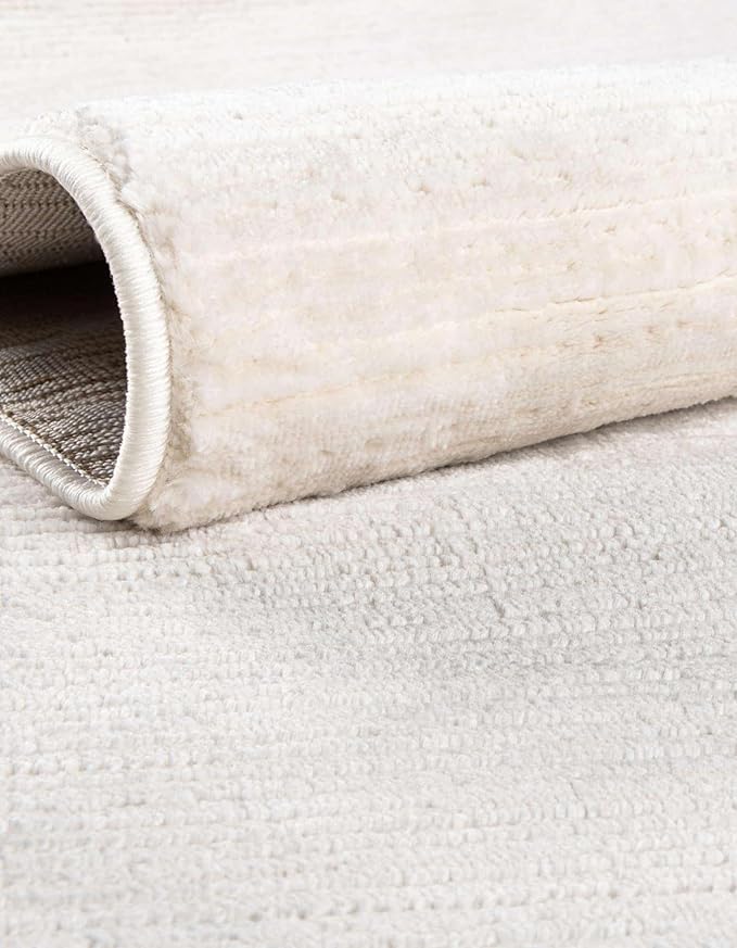 Unique Loom Finsbury Collection Area Rug - Kate (5' 3" x 8' Oval, Ivory/ Beige)