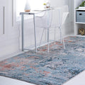 Rugs.com Leipzig Collection Area Rug – 9X12 Multi Low-Pile Rug Perfect for Living Rooms, Large Dining Rooms, Open Floorplans