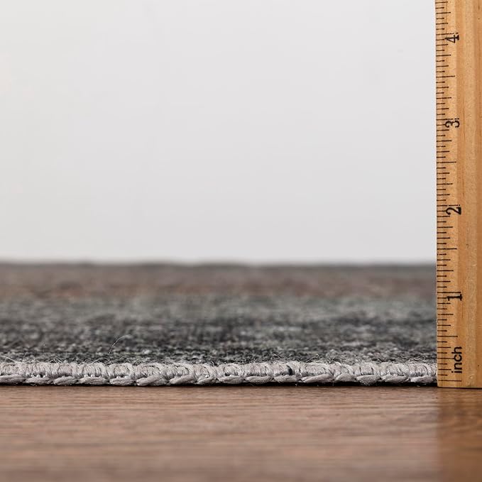 Keen Home Design 2x10 Rug - Machine Washable Runner Rug with Non-Slip Backing, Ideal for Hallway, Entryway, Kitchen, Laundry Room - Vintage, Easy Clean, Durable, Low Pile - (2'6" x 10')