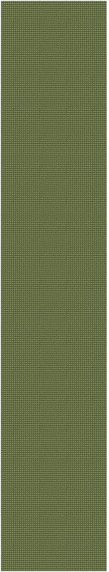 Braided Runner Rug 3x16 Ft Washable Runners for Hallways Non Slip Rubber Backed Kitchen Runners Cotton Long Entryway Runner Indoor, Woven Carpet for Hall Stair Entryway, Green