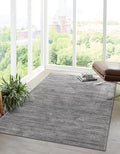 Unique Loom Finsbury Collection Area Rug - Kate (2' x 3' Rectangle, Gray/ Ivory)