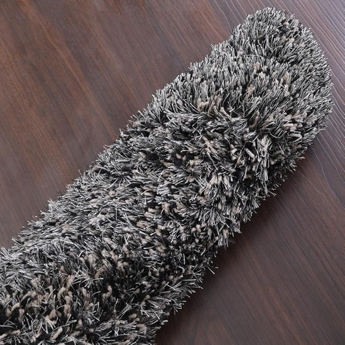 Rugsotic Carpets Hand Woven Flat Weave Kilim Wool ECO-Friendly Area Rugs - 10'x13', Rectangle Shape, Dark Orange Color, Solid Plain Design, Low Pile Handmade Rugs for Living Room (D00111)