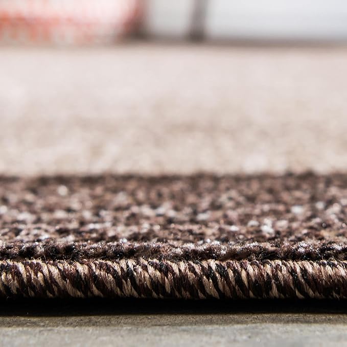 Rugs.com Angelica Collection Rug – 2' x 3' Light Brown Medium Rug Perfect for Entryways, Kitchens, Breakfast Nooks, Accent Pieces