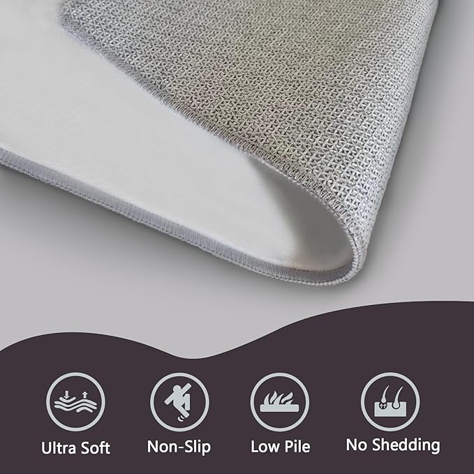 Colorful Wave Rug, 4x7 Rug, Abstract Watercolor Rugs for Entryway, Watercolor Large Area Rug, Washable Rug Non Slip Soft Indoor Carpet, Kids and Pets Friendly, Colorful Wave Home & Room Decor