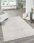 Unique Loom Finsbury Collection Area Rug - Meghan (2' x 3' 1" Rectangle, Gray and Ivory)