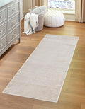 Unique Loom Finsbury Collection Area Rug - Kate (2' 7" x 12' 2" Runner, Ivory/ Beige)