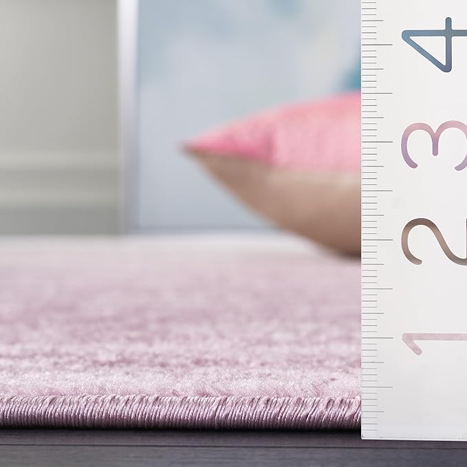 SAFAVIEH Adirondack Collection Area Rug - 10' Square, Cream & Purple, Modern Ombre Design, Non Shedding & Easy to Clean, Ideal for Living Room, Bedroom, Office, Dining Space (ADR113L)