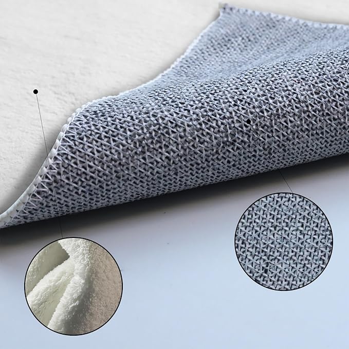 Bohemian Pattern Rectangular Area Rugs for Living Room Bedroom 5 x 8 ft Green & Orange Abstract Non-Shedding Soft Low Pile Rug Non Slip Washable Rug for Nursery Entryway Playroom