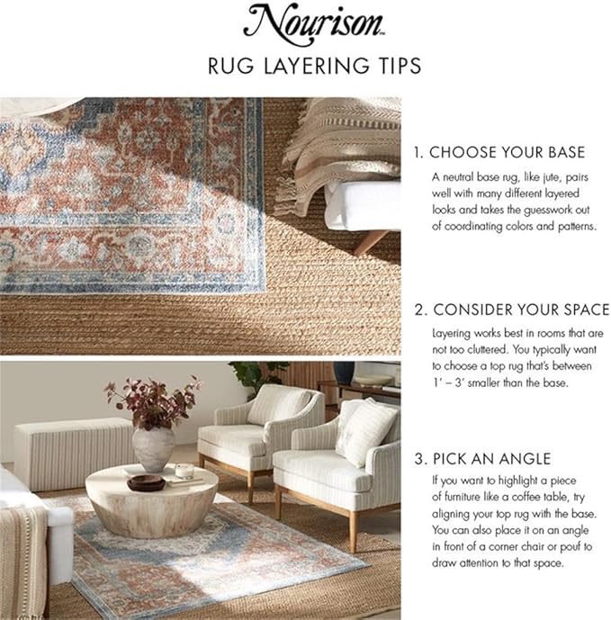 Pemberly Row Contemporary 10' x 14' Beige Fabric Modern Area Rug