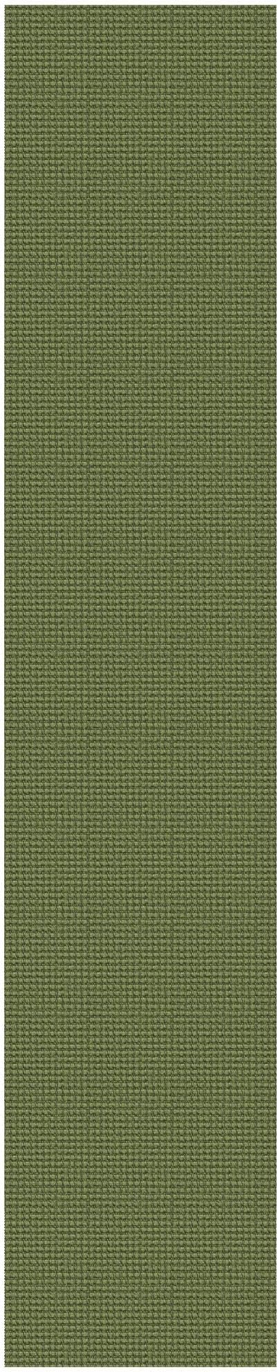 Braided Runner Rug 2x12 Ft Washable Runners for Hallways Non Slip Rubber Backed Kitchen Runners Cotton Extra Long Entryway Runner Indoor, Woven Carpet for Hall Entryway, Green