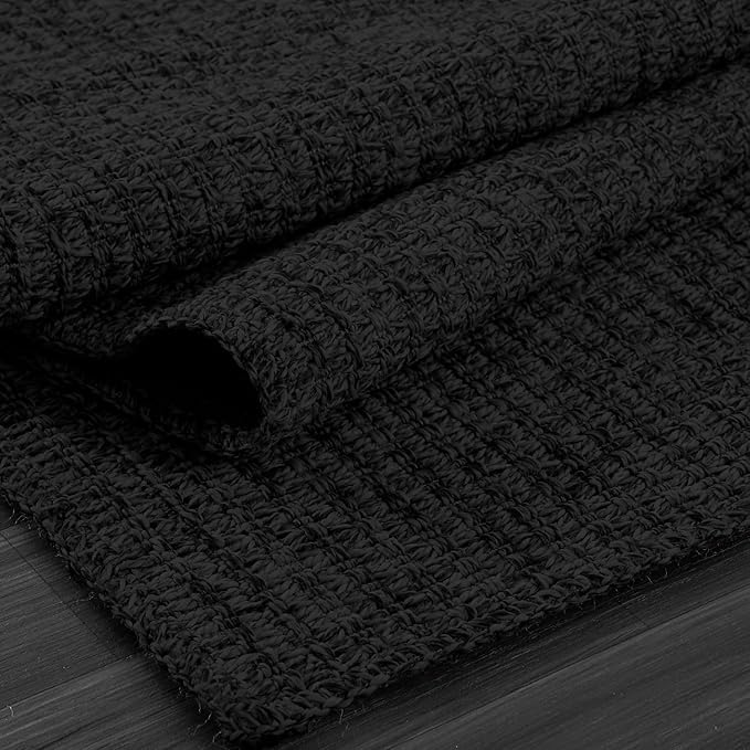 Easy Jute Rugs 6x9 Dark Gray Color Living Room Indoor Outdoor Area Rug for Farmhouse Patio and Kitchen Rug High Traffic Washable Easy to Clean Solid Boho Woven Design Outside Carpet (6 x 9)