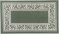 Floral Border Rug