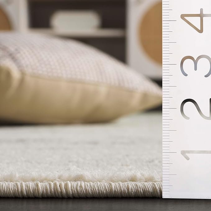 SAFAVIEH Adirondack Collection Accent Rug - 3' Square, Sage & Ivory, Non Shedding & Easy to Clean, Modern Ombre Design, Ideal for High Traffic Accents in Living Room, Bedroom (ADR113X)