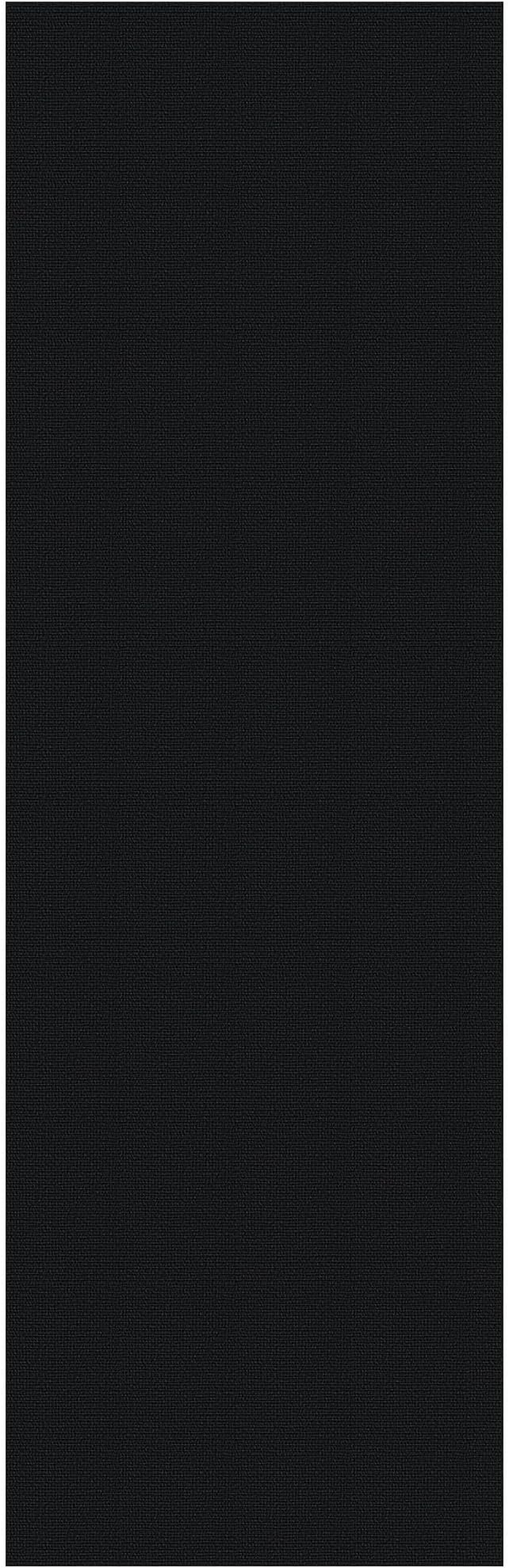 EARTHALL Washable Runner Rug 3x10 Ft Non Slip Runners for Hallways Long Cotton Rubber Backed Kitchen Runner Braided Indoor Floor Carpet Runners for Entryway, Hallway, Kitchen, Black