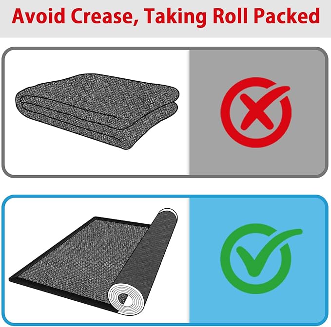 GOYLSER 6ft Kitchen Runner Rugs Non Skid, Absorbent Small Jute Kitchen Carpet Rugs, Rubber Backed Home Floor Mat, Black