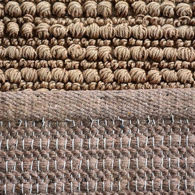 Rugsotic Carpets Hand Woven Flat Weave Kilim Wool ECO-Friendly Area Rugs - 6'x9', Rectangle Shape, Silver Color, Solid Plain Design, Low Pile Handmade Rugs for Living Room, Bed Room (D00111)