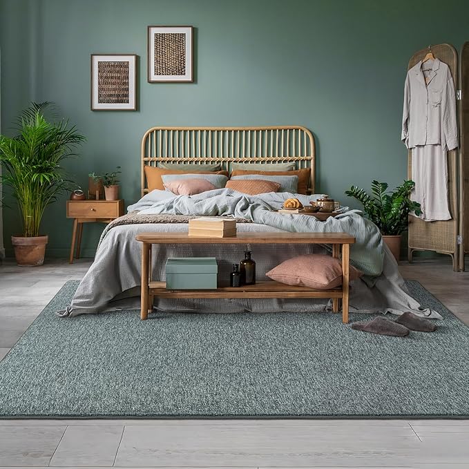 AROGAN Small Washable Area Rugs for Bedroom, 2×4 Runner Rug with Memory Foam for Hallway, Non Slip Fluffy Carpet Indoor Rug Runner for Kitchen, Bedside, Entryway Bathroom Home Decor, Grey