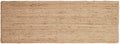 REDEARTH · Area Runner Rug - 2'x6' Braided Natural Jute with Non-Skid Backing - Handwoven Rectangular Boho Rug for Bedroom, Kitchen, Living Room - Farmhouse Aesthetic Home Decor - Handmade Carpet