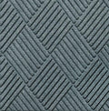 WaterHog Diamond | Commercial-Grade Entrance Mat with Rubber Border – Indoor/Outdoor, Quick Drying, Stain Resistant Door Mat (Bluestone, 3' x 6')