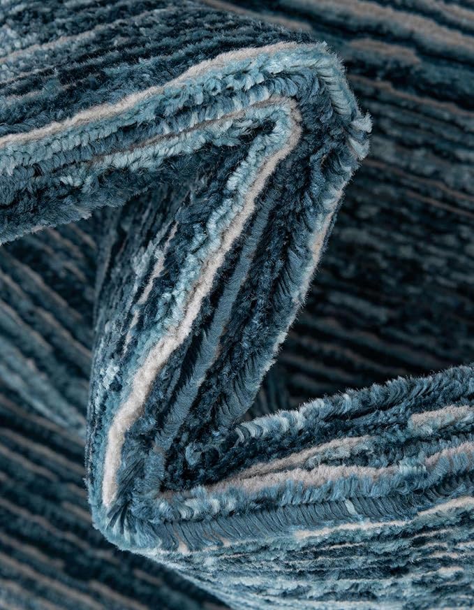 Unique Loom Finsbury Collection Area Rug - Kate (4' 1" x 6' 1" Rectangle, Blue)