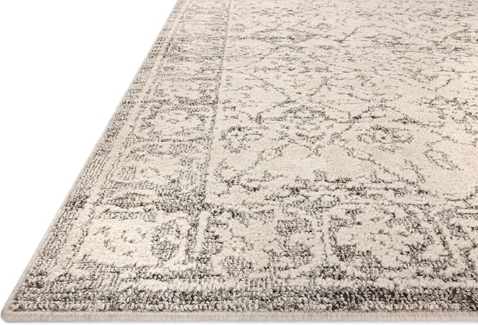 Loloi Magnolia Home by Joanna Gaines Gigi Collection GIG-02 Ivory/Stone 2'-7" x 10'-0" Runner Rug
