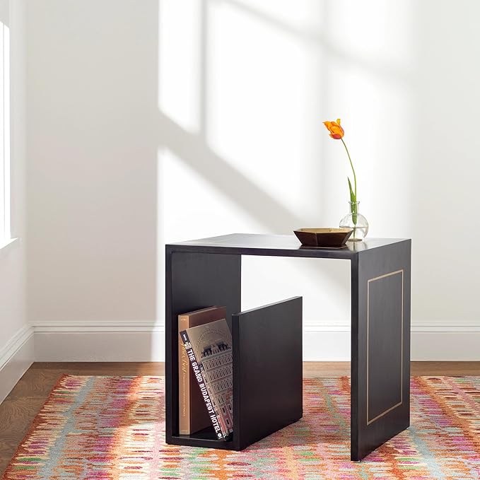 Dash & Albert Paint Chip Stone Hand Micro Hooked Wool Rug, 9.5 X 13.5 Feet, Multicolored/Pink Geometric Pattern
