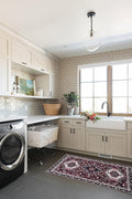 Fame Living Washable Area Rug. Modern Farmhouse. Vintage. Turkish. Bohemian. Distressed. Oriental. Traditional. Rugs for Living Room. Dining. Bedroom. Office. Entryway. Foyer. (851RR, 2'5" x 4'9")