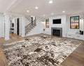 Keen Home Design Area Rugs - 12x15 Non-Shedding, Abstract Rugs for Kitchen, Living Room, Bedroom, Dining Room, Entryway - Size: 12' x 15', Multi