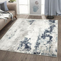 LUXE WEAVERS Kimberly Collection Ivory 8x10 Modern Abstract Area Rug