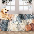 COMSLE Door Mat Soft Absorbent Indoor Front Entryway Rug Machine Washable Entrance Mats for Muddy Paws Non Slip Throw Rugs 20" x 32" Doormat for Inside Foyer Bedroom - Yellow