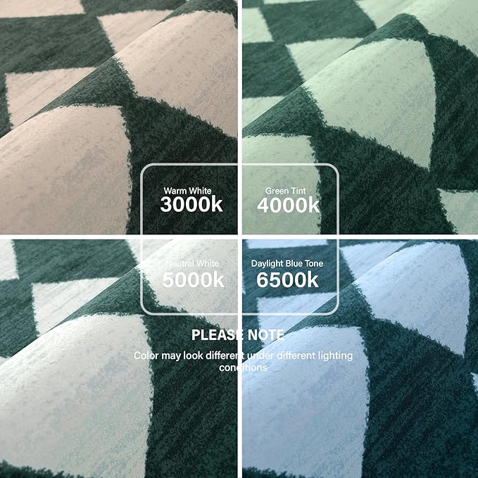Lahome Checkered Washable 2x3 Green Kitchen Rugs Non Slip, Small Printed Indoor Door Mat for Entryway, Moroccan Trellis Ultra-Thin Throw Carpet for Bedroom Entrance Decor (2'x3',Dark Green)