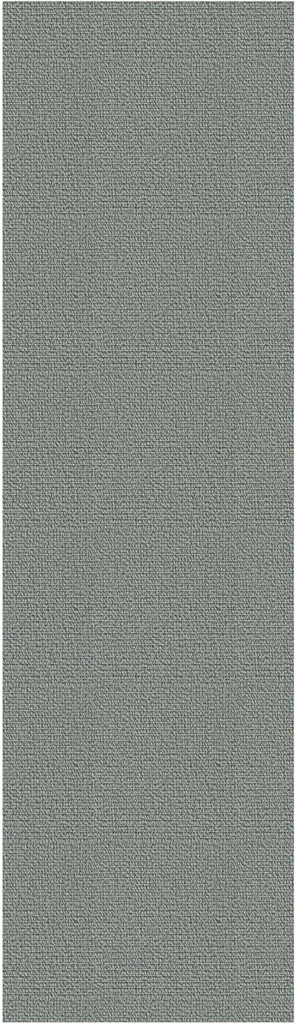 EARTHALL Washable Runner Rug 2x7 Ft Non Slip Runners for Hallways Cotton Rubber Backed Kitchen Runner Braided Indoor Floor Carpet Runners for Entryway, Hallway, Kitchen, Bedroom, Green/Grey