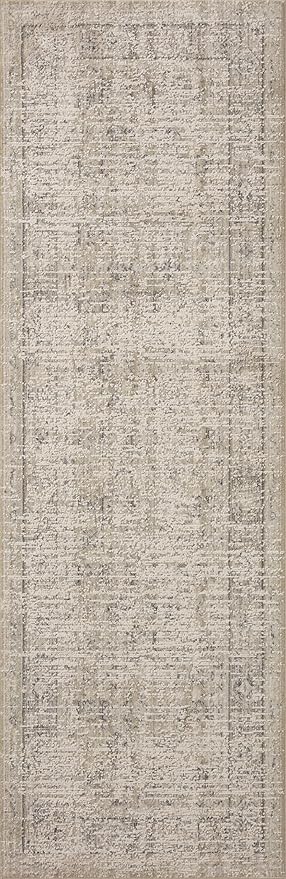 Loloi Amber Lewis Alie Collection ALE-03 Taupe/Dove 9'-6'' x 13'-1'', .13'' Pile Height, Area Rug
