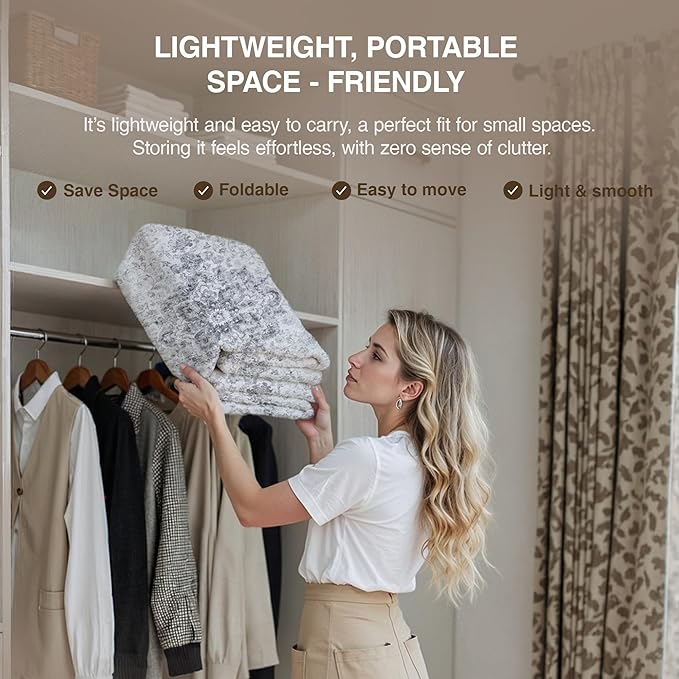 HUGEAR Washable 9x12 Area Rugs Retro Grey Living Room Bedroom Rug Vintage Distressed Non Slip Stain Resistant Low Pile Neutral Throw Carpet for Home Decor