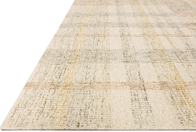 Loloi Chris Loves Julia Chris Collection CHR-04 Natural/Multi 7'-9'' x 9'-9'', .50" Pile Height, Area Rug